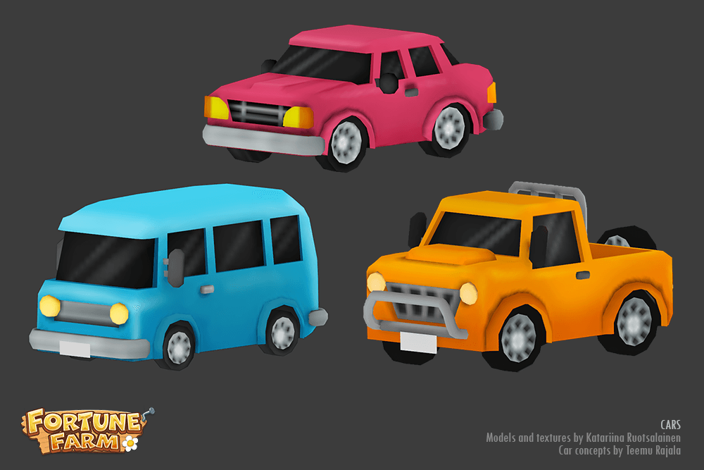 Fortune Farm: Cars