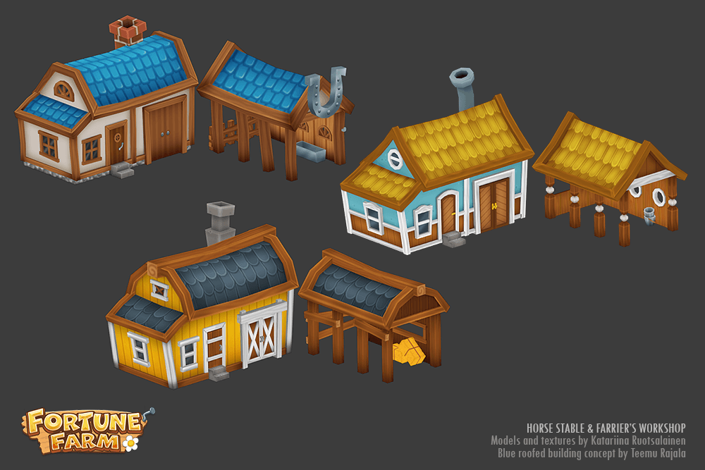Horse stables