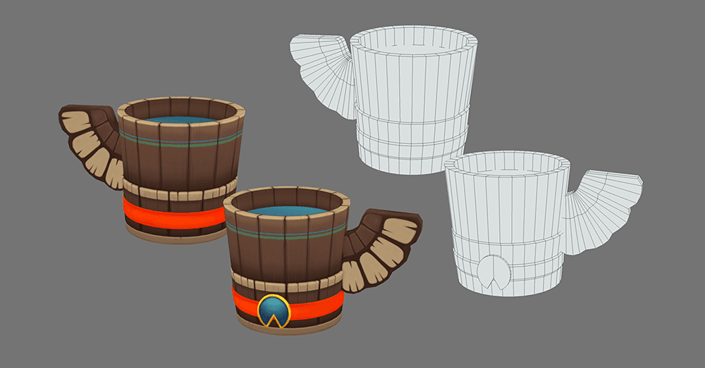 Personal work: Highmountain Tauren inspired mug